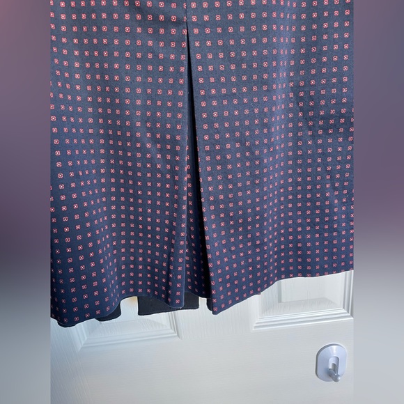 Tory Burch Runway Klarissa Pleated Mini Skirt Size 6 Navy - Picture 8 of 12